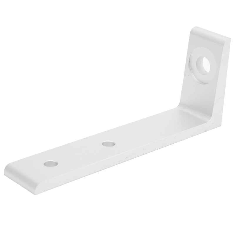 Fafeicy L Bracket, 4PCS Silver Corner Braces Aluminum L Shaped Right Angle Support Fixing Repair Brackets, for Home, Office(3030 Single), Connectors and Accessories