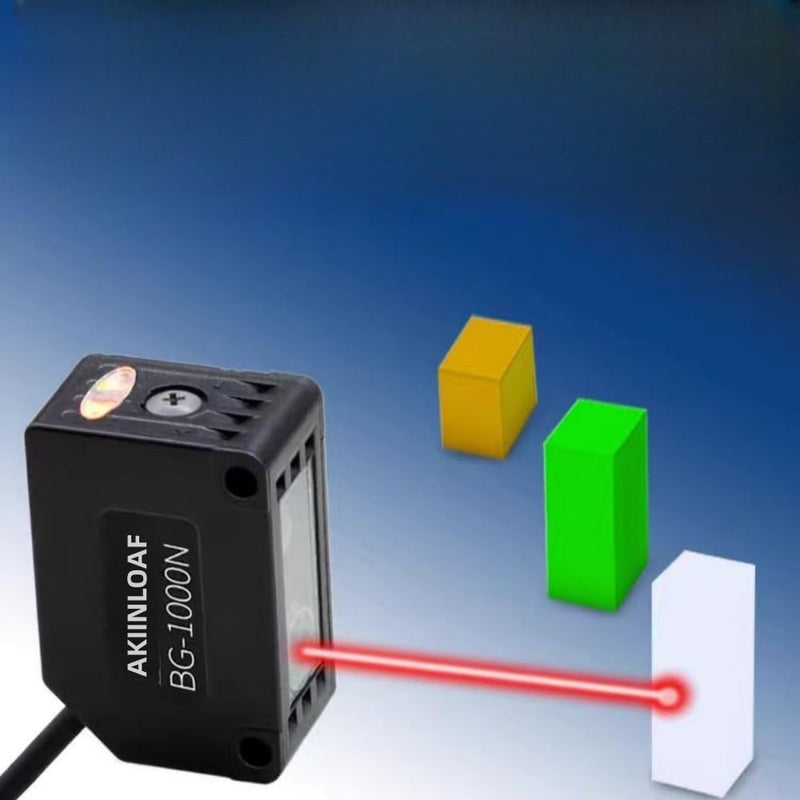 BG-1000N Photoelectric Sensor Switch | Background Suppression Diffuse, LED Display, 3000MM Detection Distance BG-1000N 1