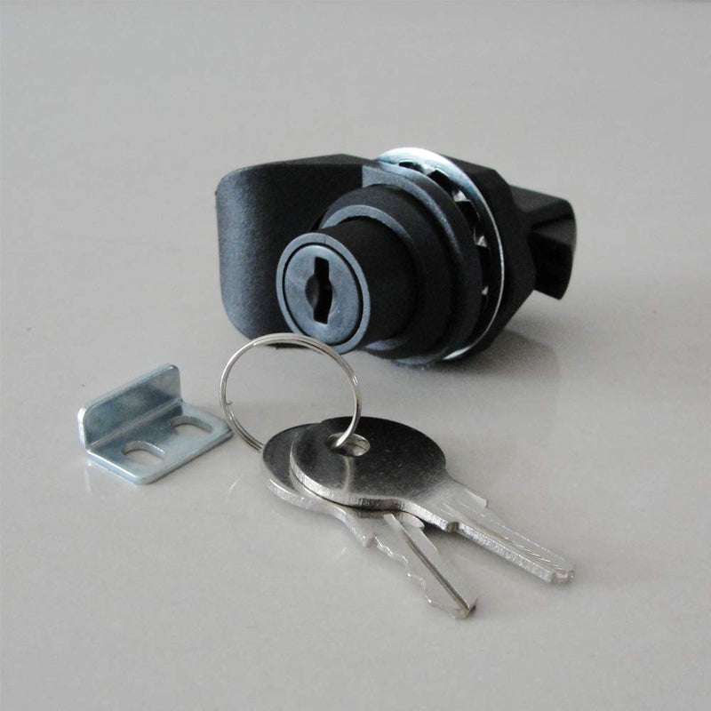 WJSKDQ SZYNLIF Push Button Latch Locks Key Alike for Marine Boat Tool Box, Glovebox Electronic Box,Replace 2pcs