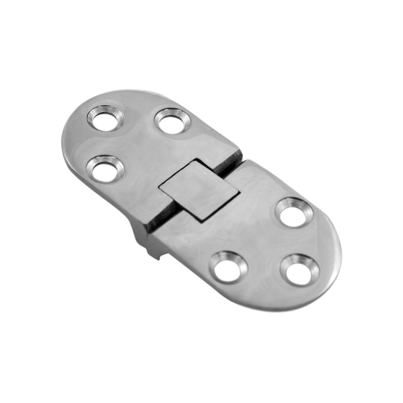 RANYUSSMarine Grade CAST Solid 316 SS Mirror Polished Door Hinges Stainless Steel 66MM x 29MM(2.6in*1.2in) Pair for Boat, RVs 4PACKS