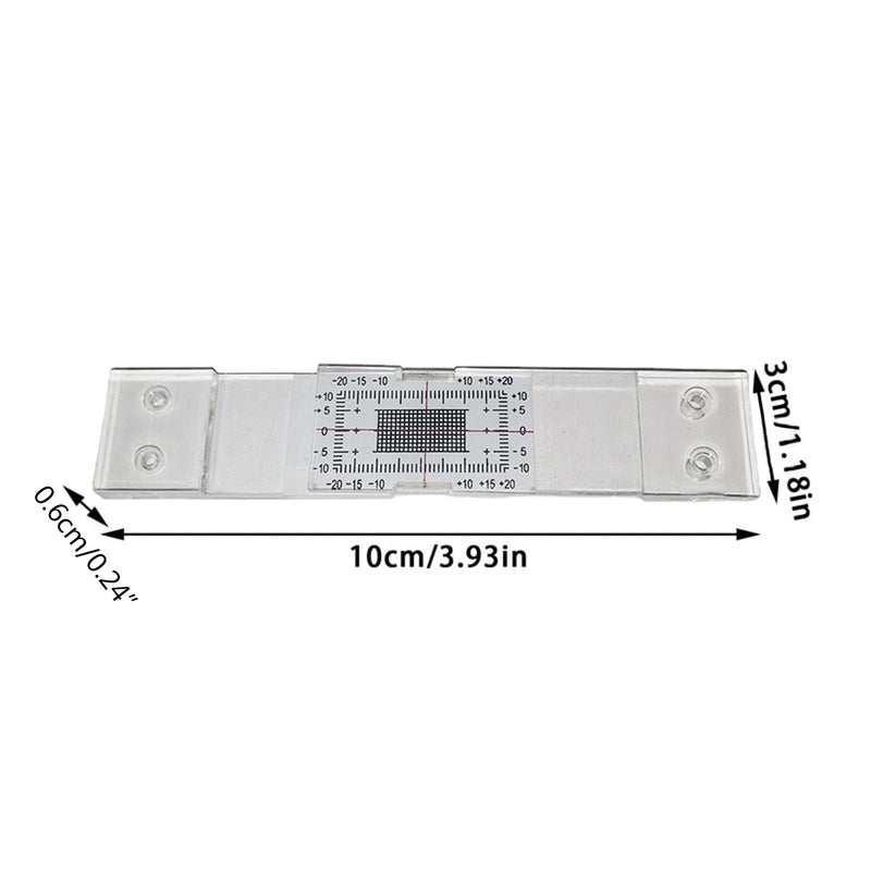 Yuly Heavy-Duty Building Crack Monitor For Concrete Masonry And Stucco Crack Gauge Monitor Crack Measuring Crack Width Gauge, 4 Pack
