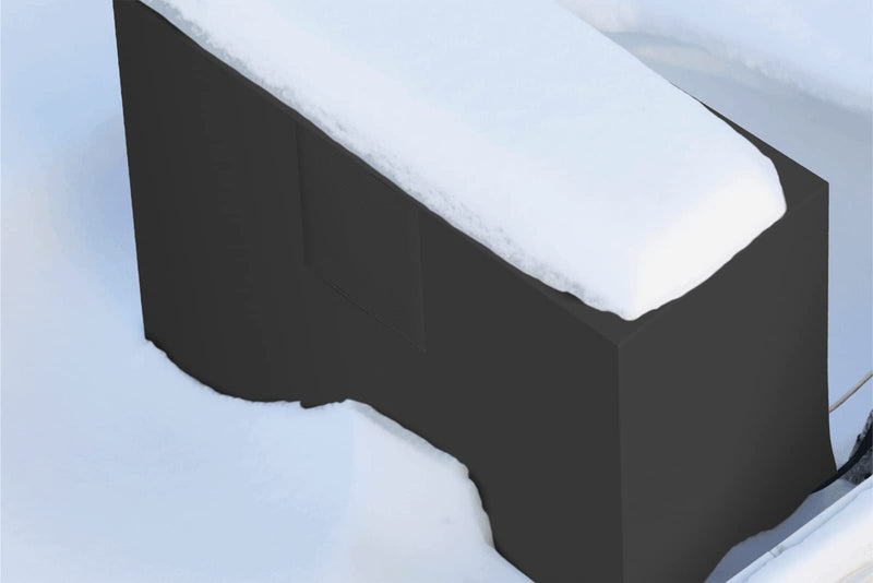 Mini Split Air Conditioner Cover for Outdoor Condenser, Outside AC Units 35.8 x 14.1 x 27.1 inches
