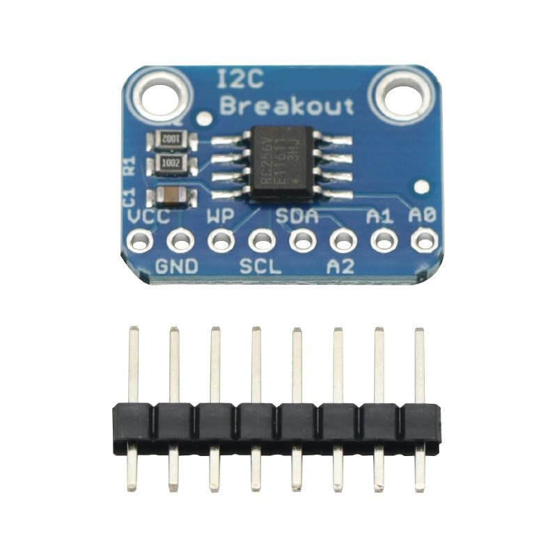 1Pcs I2C MB85RC256V for FRAM Breakout Board Memory MB85RC256V IC I2C Non-Volatile 2.7-5.5V for IoT Sensor Portable Wearable iot Device