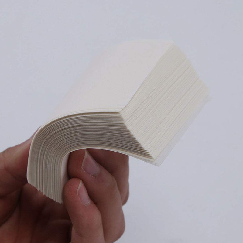 200pcs Weighing Paper Sheet Double-Sided Smooth Non-Absorbing Translucent Glossy Paper 100mm x 100mm 100x100