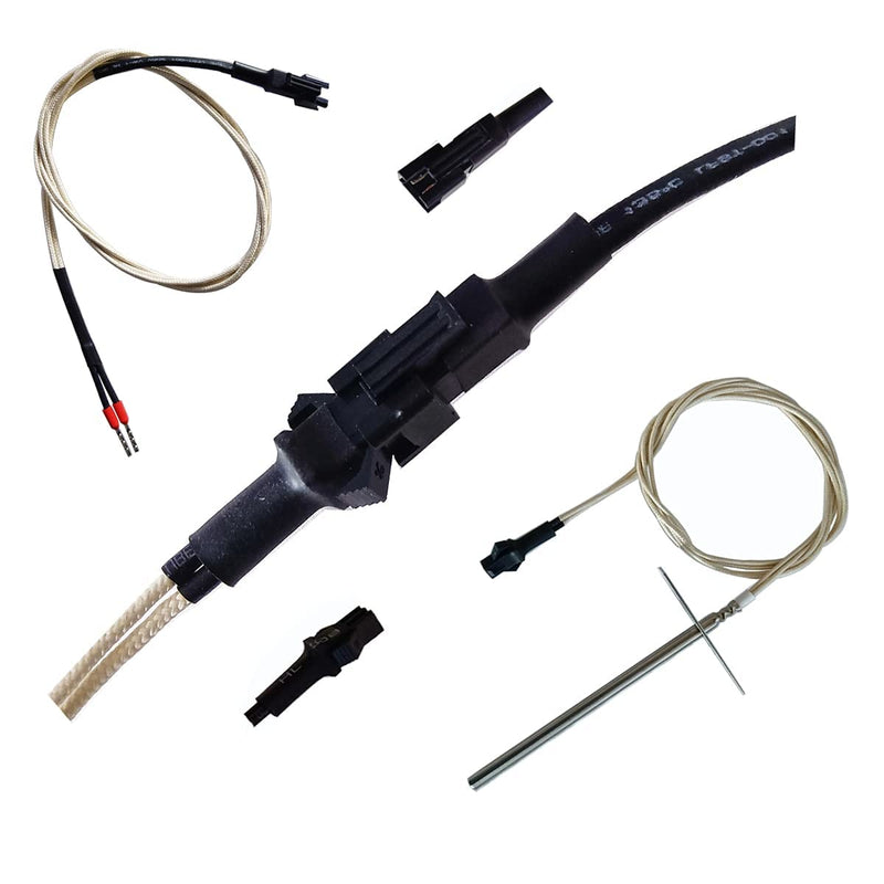 Replacement RTD Temperature Probe Sensor for Most Pit Boss 700& 820 Series Wood Pellet Smoker Grills, RTD High-Temperature Meat Barbecue Probe Sensor RTD Probe