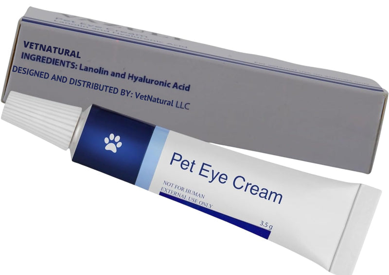 Pet Eye Health for Dogs, Cats, Cattle, Sheep, Horses Birds and Puppies, Kitten - 1 Tube, Sterile, 3.5g Tube, for Animal Use