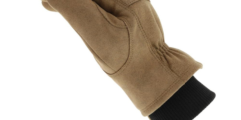 Mechanix Wear ColdWork Insulated Driver - Insulated Leather Gloves for Winter Work - Water-Resistant - Secure Fit - Touchscreen-Capable - Durable - Medium - Brown