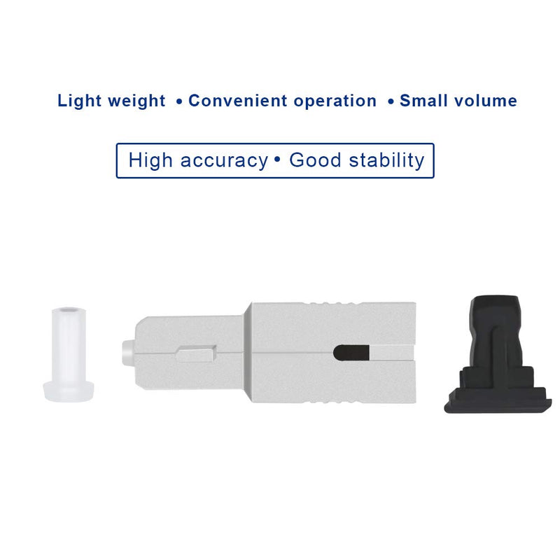 FLYPROFiber- 10dB SC Attenuator, Single Mode Fixed Fiber Optic Attenuator, Male to Female, 2pack 10db/SC 2