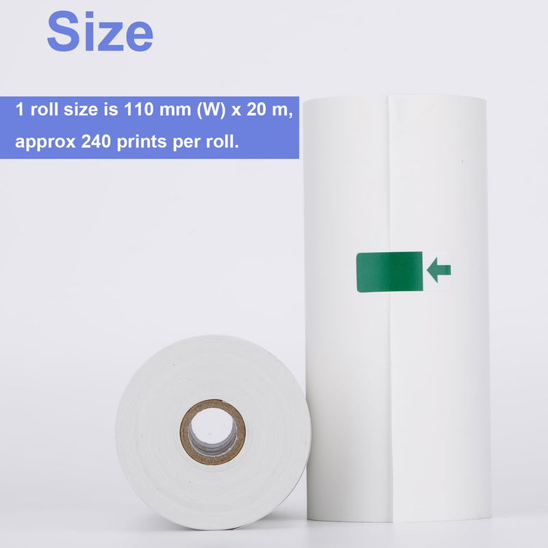 UPP-110HD Ultrasound Paper, 2 Roll High Density Ultrasound Thermal Print Film/Media 110mm x 20m