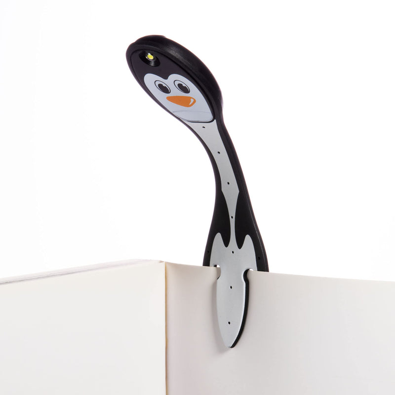 Gifts for Readers & Writers Flexilight 2-in-1 LED Reading Light | Clip-On Bookmark & Book Light | Reading Lamp for Children & Adults | Essential Book Accessories | Gift for Book Lovers Penguin