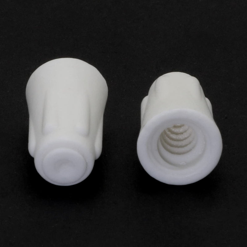 12pcs Medium Size 22-10 AWG High Heat Ceramic Twist Caps White Easy-Twist Ceramic Wire Connector