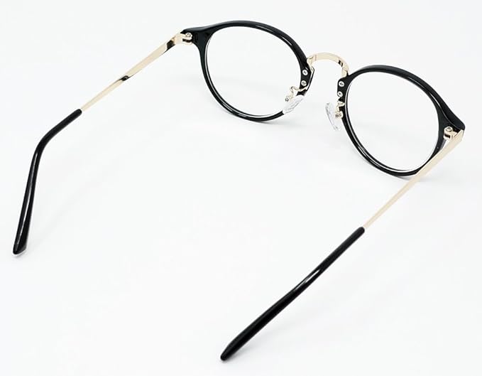 BEGLAD BE1018BK Fashionable Case Reading Glasses Classic Style Boston Style 2 Colors +1.0~+2.5 Black - NewNest Australia