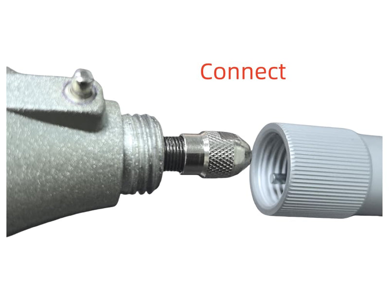 Electric Grinder Transfer Head Part Elbow Hand Piece+Shaft Use for 3mm (Hand Piece+Black Rubber Shaft)