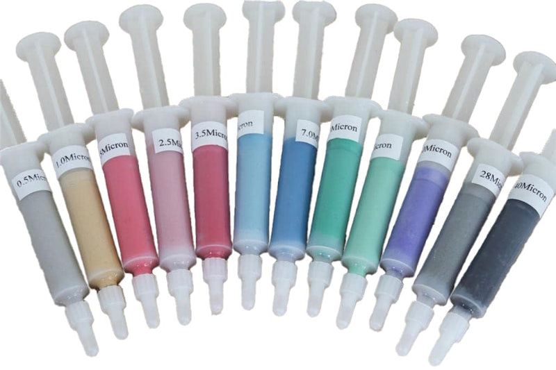 TEMO 5 Micron 4,000 Grit 5 Gram Diamond Lapping Paste Polishing Compound Syringe Fine Polish for Jewelry, Metal, Ring, Gemstone, Glass, Coin