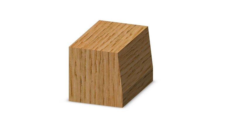 Whiteside 2298 Laminate Edge Bevel Router Bit: 7 Degree Angle, 7/16 Inch Cutting Length, 3/8 Inch Cutting Height, 1/4 Inch Shank, 9/16 Inch Large Diameter