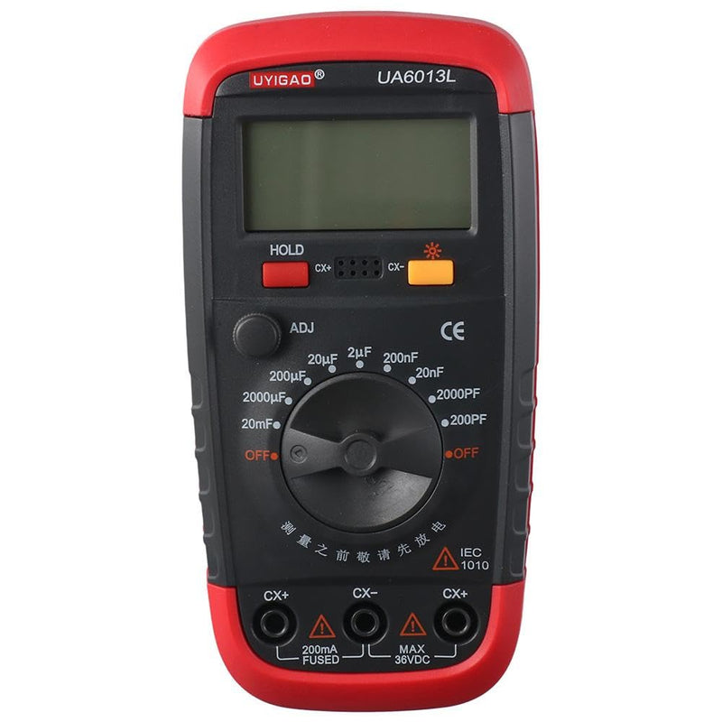 Capacitor Pro Tester 0.1pF - 20000uF Professional with LCD Backlight Professional Capacitor Tester Digital Capacitance Meter Matching Capacitors