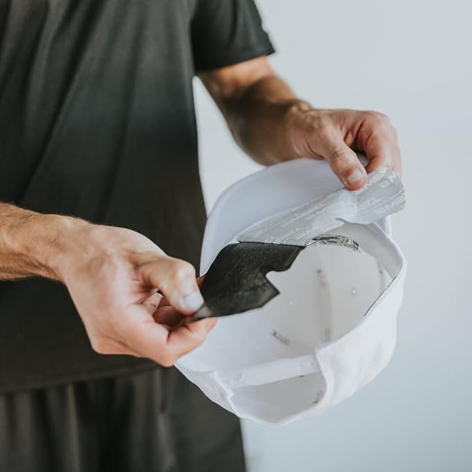 NoSWEAT Hat Sweat Pad Sweatproof Cap Liner Sweat Absorption Sheet Hat Liner Sweat Tape Sweat Prevention Bakeha Patented Made in the USA (6 Pieces) Genuine Product - NewNest Australia