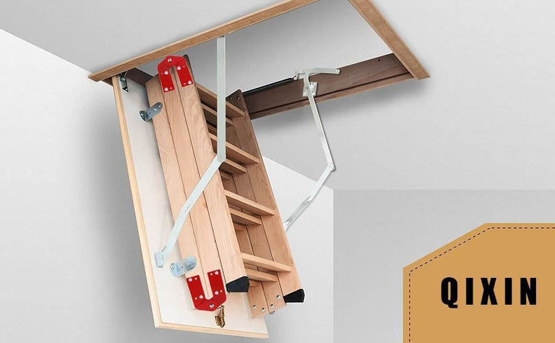 Attic Ladder Hinge Herringbone Ladder Tie Rod Attic Ladder Accessories (2Pcs) 2 - NewNest Australia
