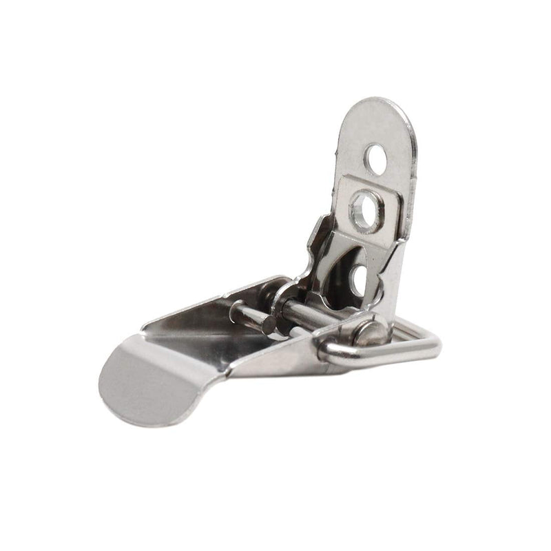 Toggle Latch Mini Size Stainless Steel Latch Catches Clamp for Toolbox, Cases, Chests - Pack of 10 46mm/1.81" 10pcs
