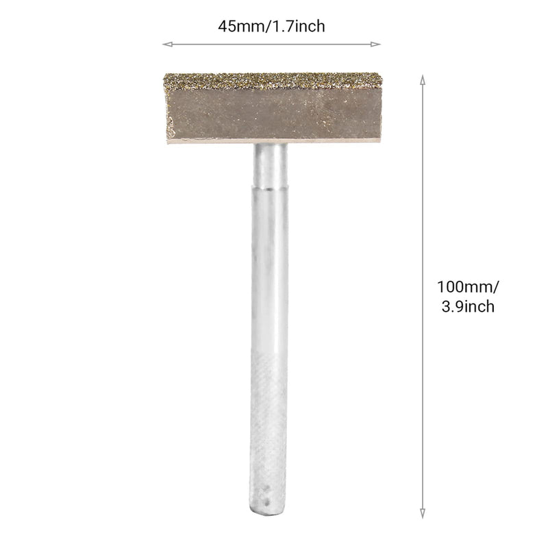 Grinding Wheel Dresser, Bench Grinder, Diamond Stone Dresser, Slow Speed Bench Heavy Duty Diamond Wheel Dresser 45x100mm Disc Wheel Stone Dresser Tool Dressing Bench Grinder Tool