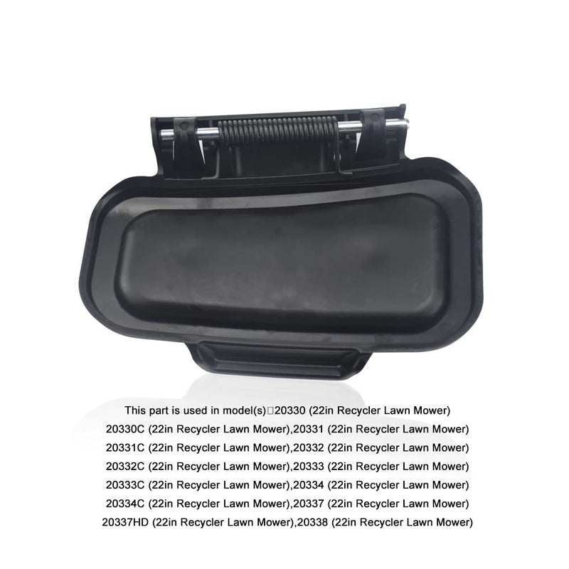 115-8449 Side Deflector & 99-5293 Torsion Spring and 136-8672 Cover Rod, Compatible with Toro, Fits Model 20330, 20331, 20331C, 20332, 20332C, 20333, 20333C, 20334, 20334C & More