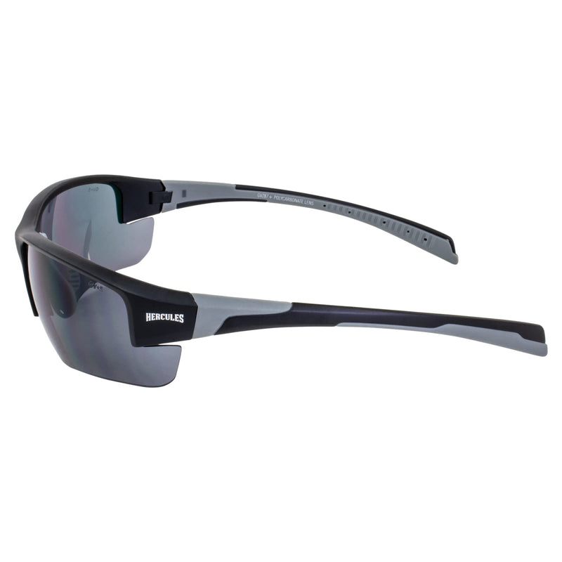 Global Vision Hercules 7 Safety Sunglasses Photochromic Auto-Darkening Clear to Smoke Lens ANSI Z87.1 Black