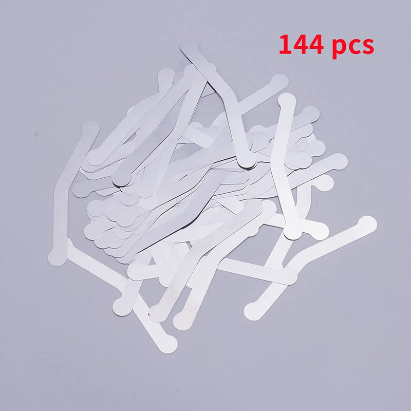 144PCS Dental Matrix Bands Tofflemire Type 0.04mm Stainless Steel Matrices Strips (#4) #4