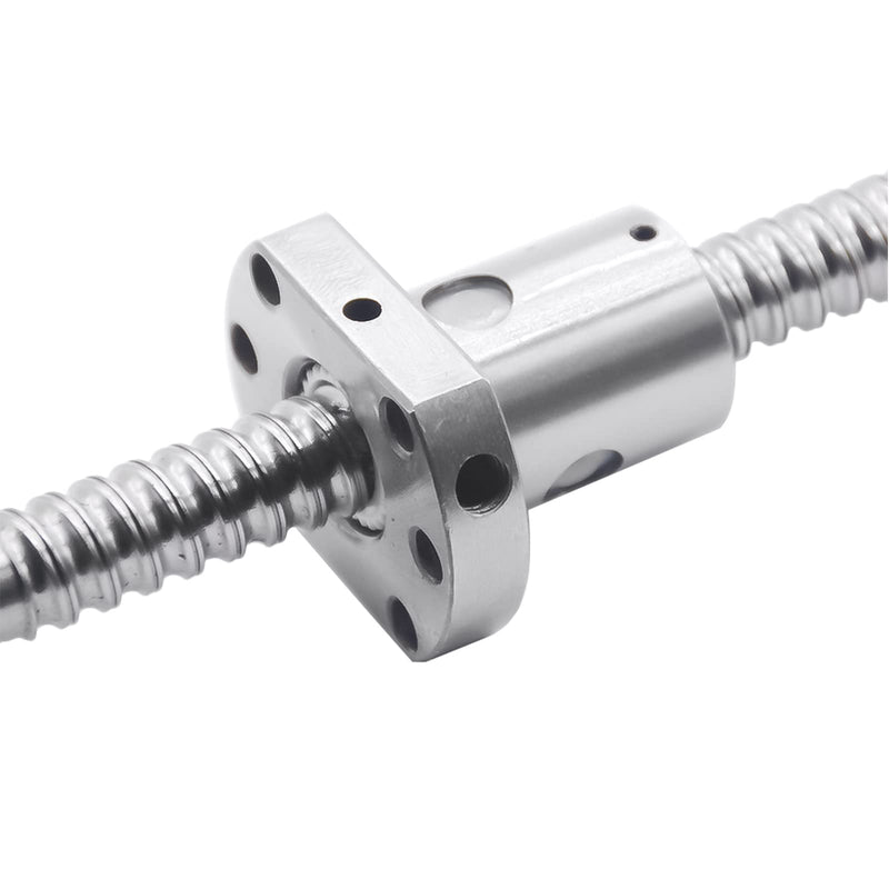 12mm Ball Screw SFU1204 RM1204 with Nut (End Processing),Length 15.74 inch / 400mm,Precision Part for CNC Machine