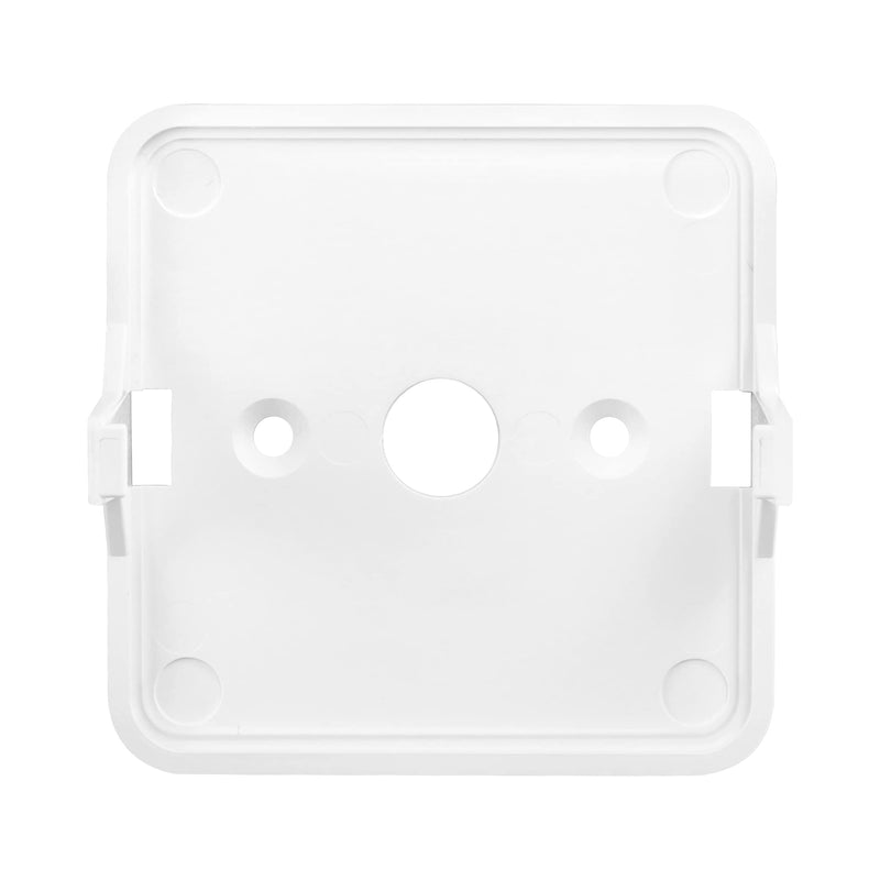 Holicfun No-Drill Adhesive Mount for Lutron Caseta Smart Hub (L-BDG2-WH) and Smart Bridge Pro (L-BDGPRO2-WH) White