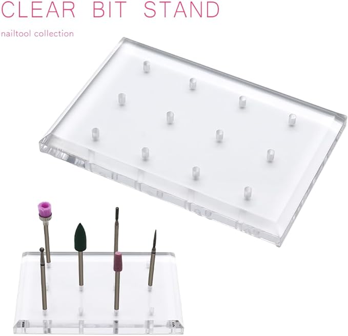 irogel Nail Town Nail Tool, Clear Bit Stand, Bit, Nail Goods, Nail Supplies, Gel Nail - NewNest Australia