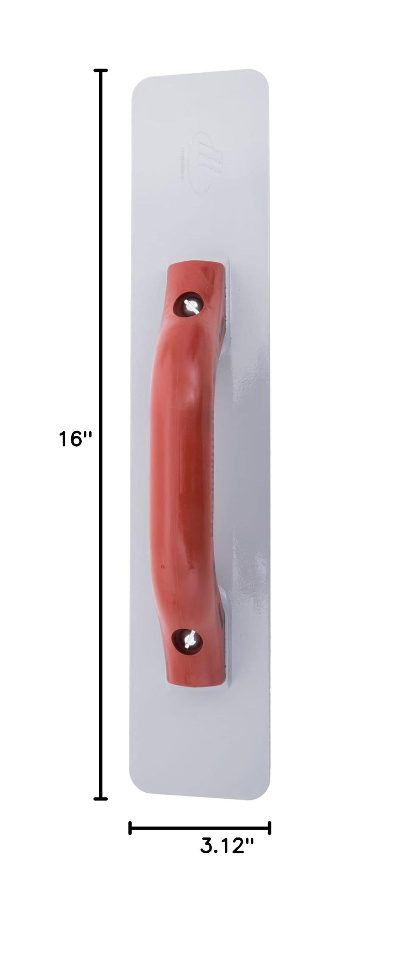 MARSHALLTOWN Cast Magnesium Hand Float, 16 Inch x 3-1/8 Inch, Concrete Float, Concrete Finishing Tool, Provides a Smooth Finish, DuraSoft Handle, Standard Handle Style, Made in the USA, 148D DuraSoft Standard