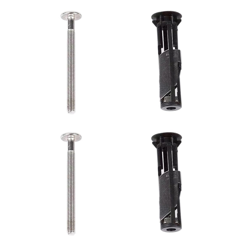 MUU Universal Toilet Seat Bolt kit,Screws,Quick Release,Easy to Install- Toilet Seat Replacement Parts Kit,Toilet Cover Maintenance Accessories,Fixing Accessories (Screws-JS2) Screws-JS2