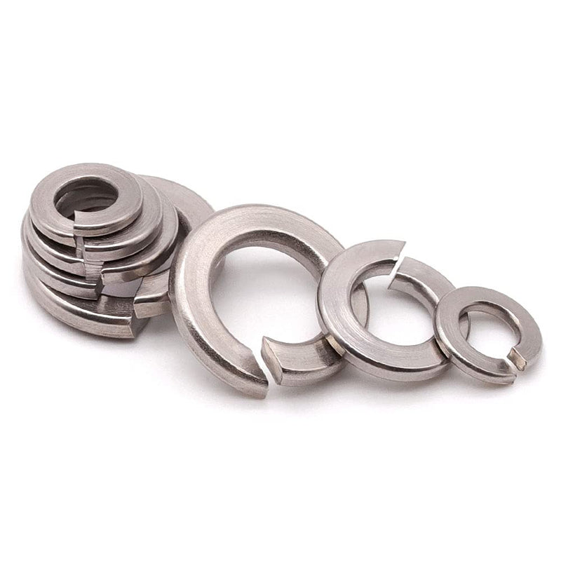 5/8" inch ID (Inside Diameter) Stainless Steel Lock Washer Spring Washer, 304 Stainless Steel (18-8), 25 Qty 5/8" ID - NewNest Australia