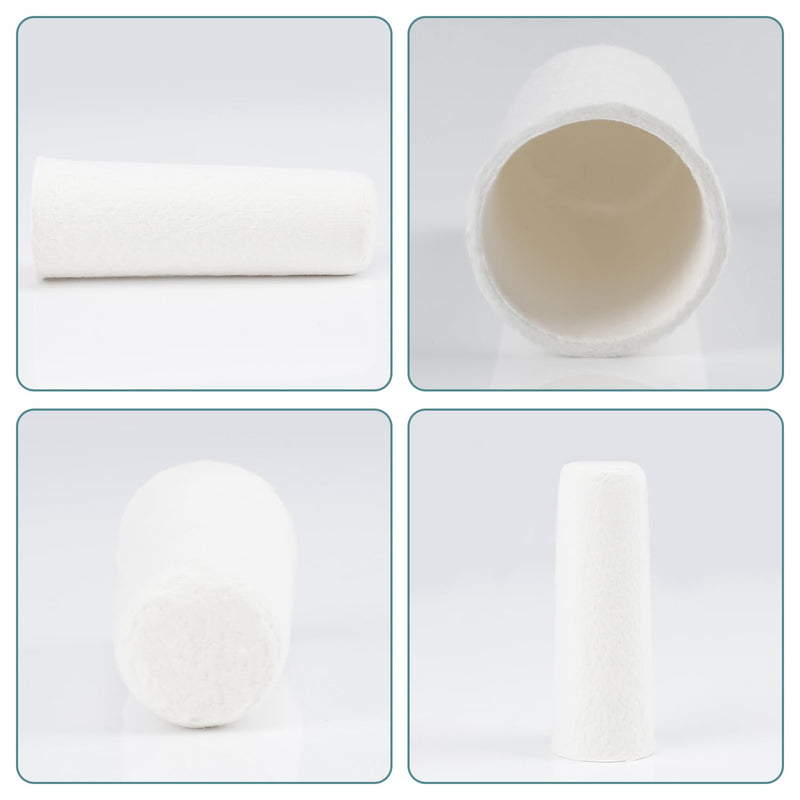 stonylab Cellulose Extraction Thimble, 28 mm O.D. Extraction Thimble with 80 mm Length and 2.5 mm Thick for Soxhlet Extraction Apparatus (Pack of 25) 28x80 mm