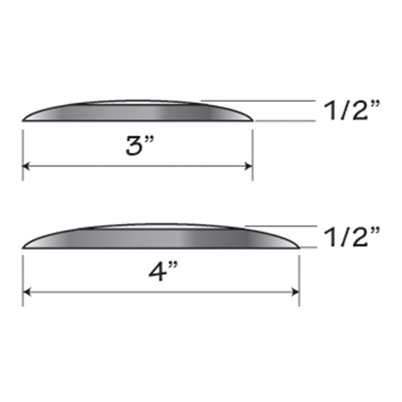 SeaSense Stainless Steel LED Puck Light 4-Inch