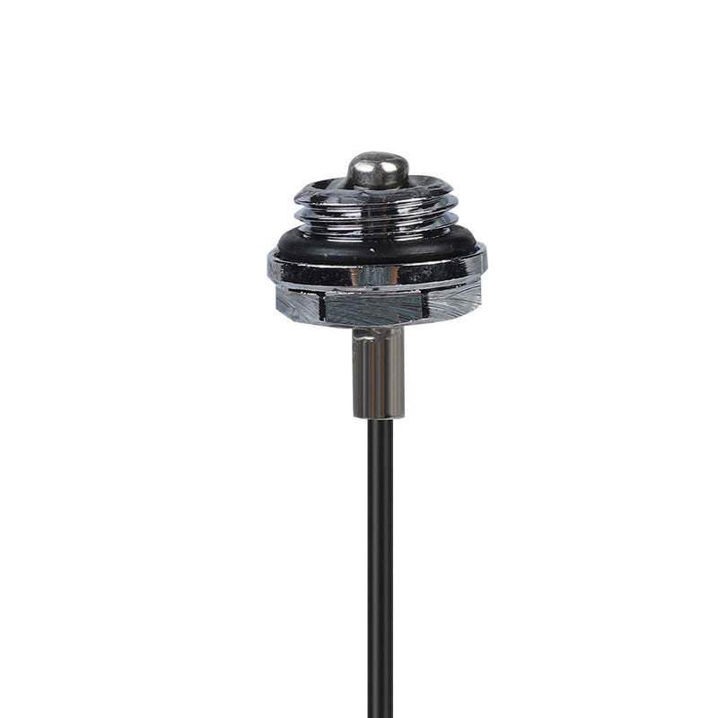 Pointer Display Thermometer with Probe, PC G1/4 Thread Water Cooling System Temperature Meter for Computer Laptop