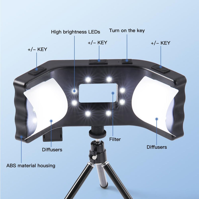 DENTASOP 5W Oral Dental Photography LED Lamp | Support Equipment Included, Supplemental Light