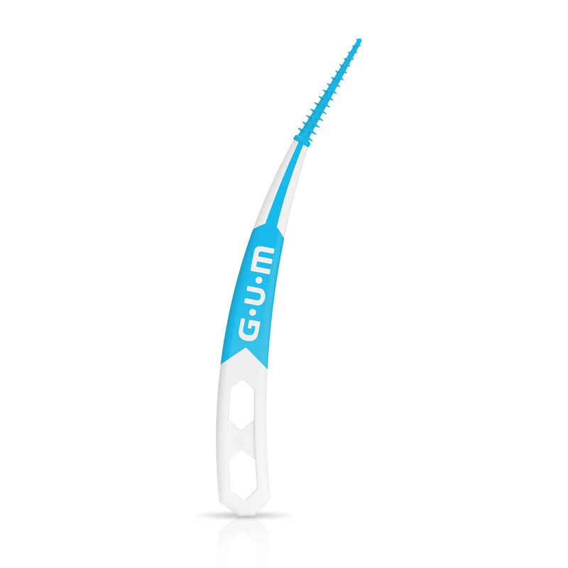 GUM Soft-Picks Advanced- Tight, Easy to Use Dental Picks for Teeth Cleaning and Gum Health, Disposable Interdental Brushes with Convenient Carry Case, Dentist Recommended Dental Picks, 60ct(3pk) 60 Count (Pack of 3)