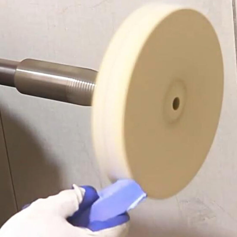 6'' Wool Felt Buffing Wheel - 1/2'' Arbor Hard Felt Buffing Polishing Wheels for Bench Grinder/Table Grinder 6'' Wool Buffing Wheel