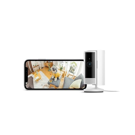 [2023 Good Design Award Winner] Ring Indoor Cam 2nd Generation White | Lightweight and small indoor security camera, also suitable for pet cameras, home monitoring cameras, and security cameras Comes with a privacy cover - NewNest Australia