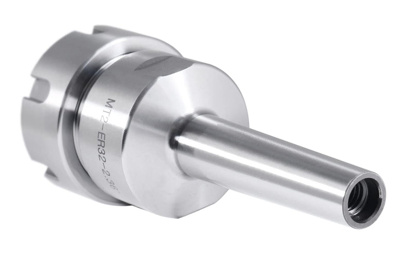 Accusize Industrial Tools Morse Taper MT2 Shank ER32 Collet Chuck, Max 8000 RPM, 3/8"-16 Drawbar End, Max TIR 0.0002'' O.D to I.D, 0223-0235 MT2-ER32