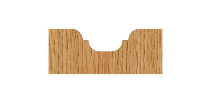 Whiteside 3725 Classical Round Bottom Router Bit: 1/8 Inch Radius, 3/4 Inch Large Diameter, 1/2 Inch Cutting Length, 1/4 Inch Shank, 2 Inch Overall Length