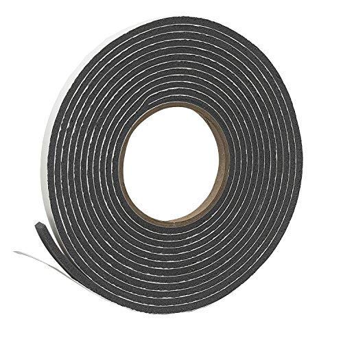 Frost King V734H Vinyl Foam Tape - Closed Cell - Moderate Compression, 3/4" W, 1/2" Thick, 10' L, Grey,Gray 17 Foot (Pack of 1) 3/4"W,1/2"T,10'L,Grey