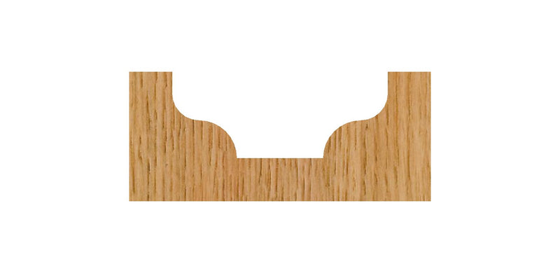 Whiteside Router Bits 5620 Stile Profile Bit with Traditional 1-1/4-Inch Large Diameter and 1/2 -Inch Shank