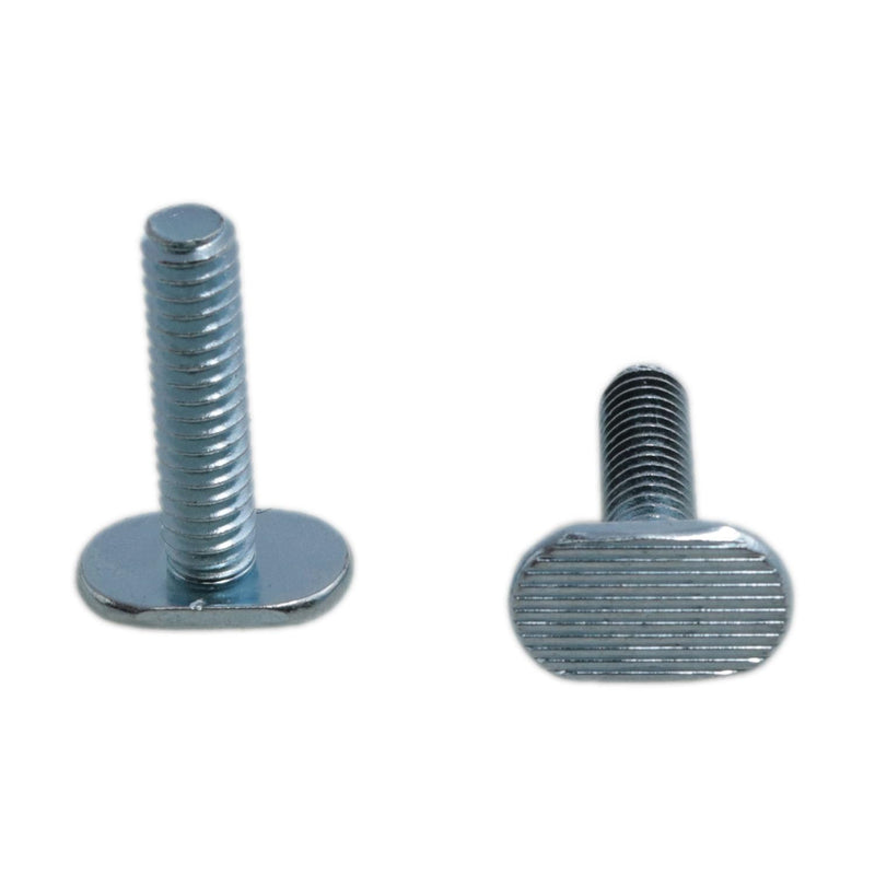 yukata T Track Bolts 1/4"-20 T Track Bolts T Slot Bolts General Purpose T-Track 1 Inch Long T-Slot Bolt T-Track Fittings for Woodworking Fixtures and Fixing Devices 12PCS (1inch) 1inch