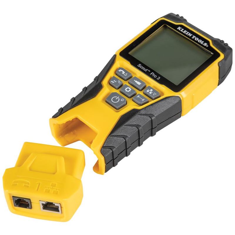 KLEIN TOOLS VDV501-851 Cable Tester Kit with Scout Pro 3 for Ethernet / Data, Coax / Video and Phone Cables, 5 Locator Remotes Starter Kit