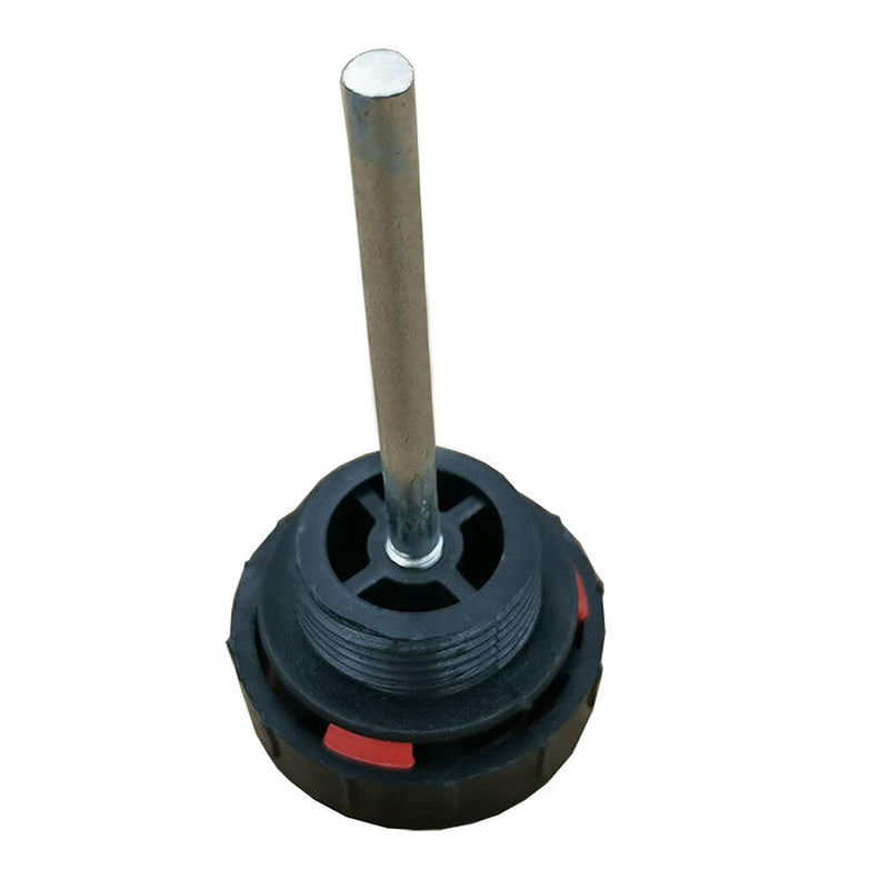 Hydraulic Fluid Reservoir Air Breather with Dipstick | Dump Cap Breather Replacement for Automotive Hydraulic Systems | Red Dehumidifier Cap for Hydraulic Equipment(∅1.58 x ∅1 inches) ∅1.58 x ∅1 inches