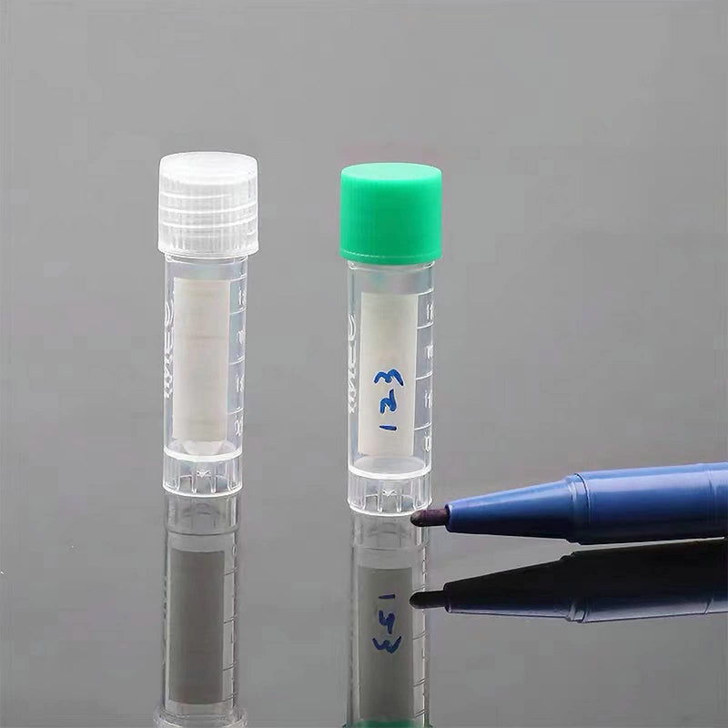 2ml Cryogenic Vials - Self Standing Transport Tubes,Polypropylene Molded Graduations (Case of 500) 2ml (Case of 500)