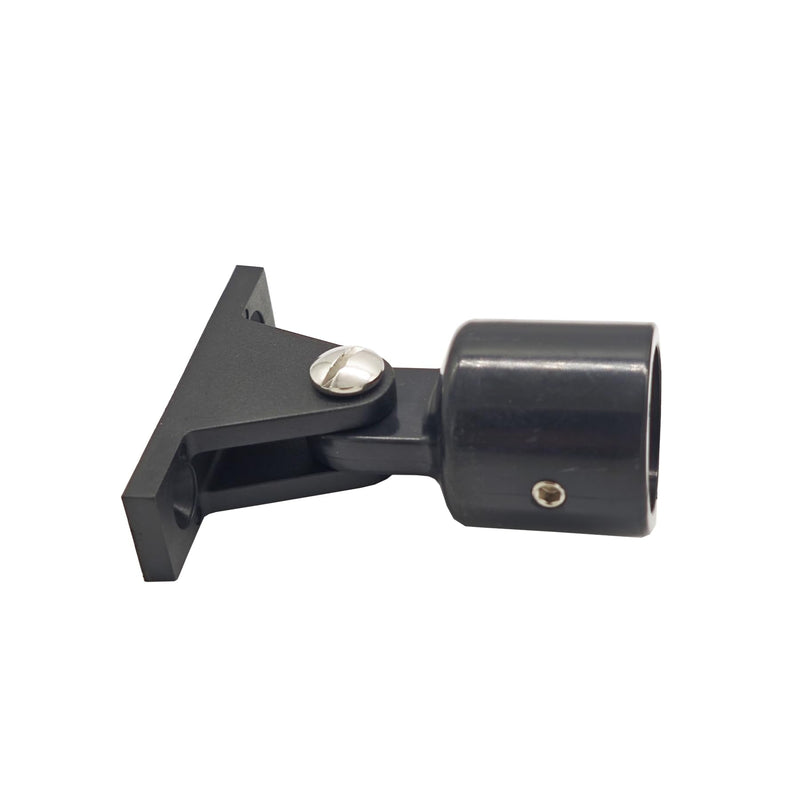 4 Sets Nylon 1 Inch Bimini Top Eye End Tube Slide Cap + Boat Deck Hinge Mount Marine Hardware W/Screws
