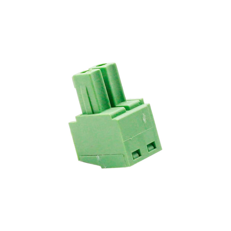 20 pcs 2 Pin KF2EDG 3.81mm/0.15" Pitch Pluggable PCB Angle Screw Terminal Block Plug Connector Socket Panel Mount DIY 20 pcs 2 Pin